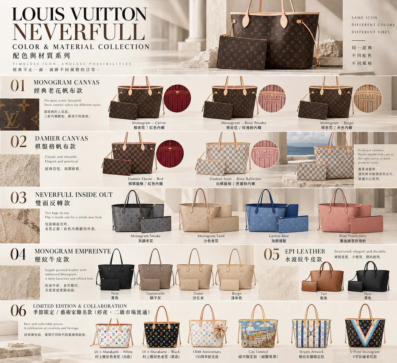 Louis Vuitton Neverfull | Classic Tote Collection - 图片 9