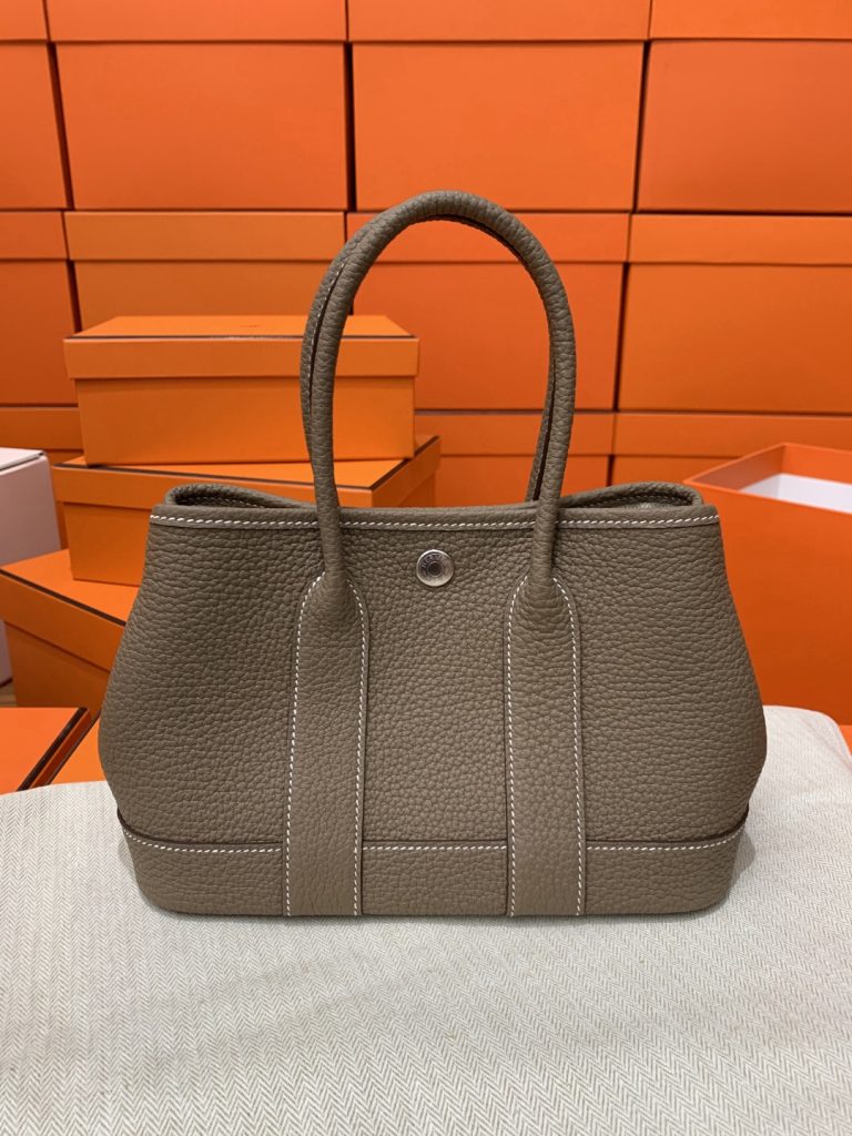 Garden Party tote bag shown from the front.