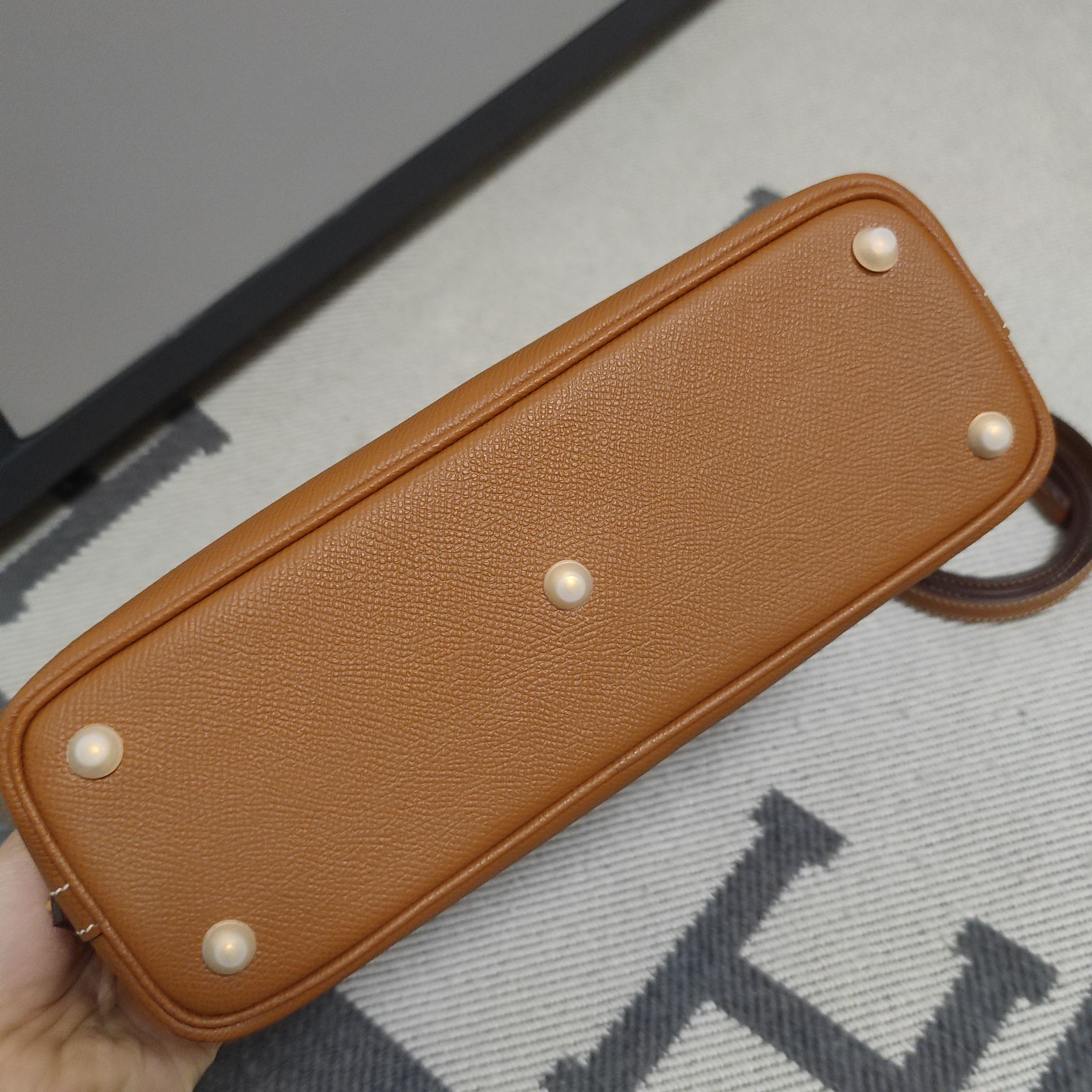 Bolide 25 cm – Gold Brown / gold-tone hardware - 图片 7