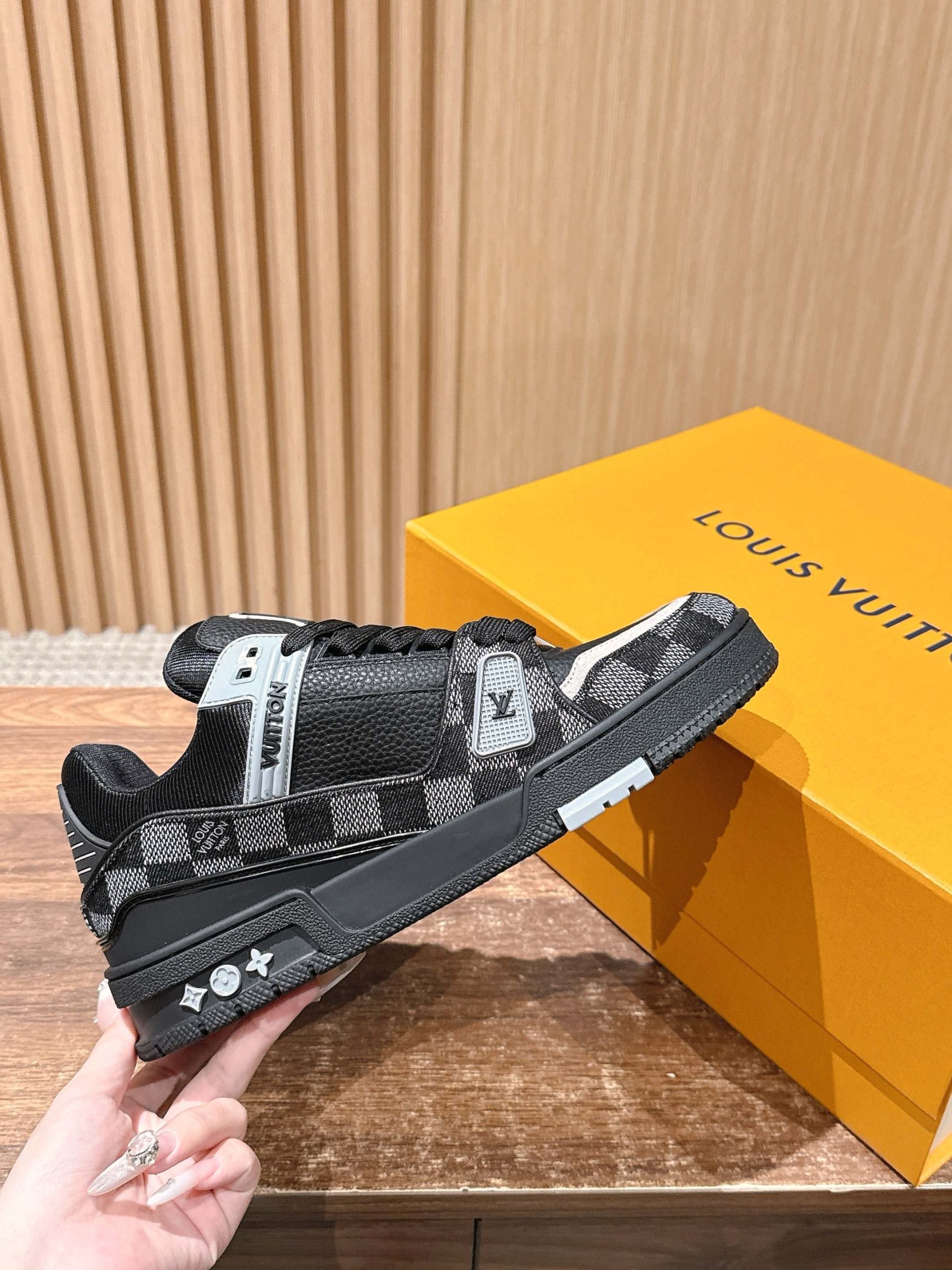 Louis Vuitton Trainer – Black / Grey - 图片 5