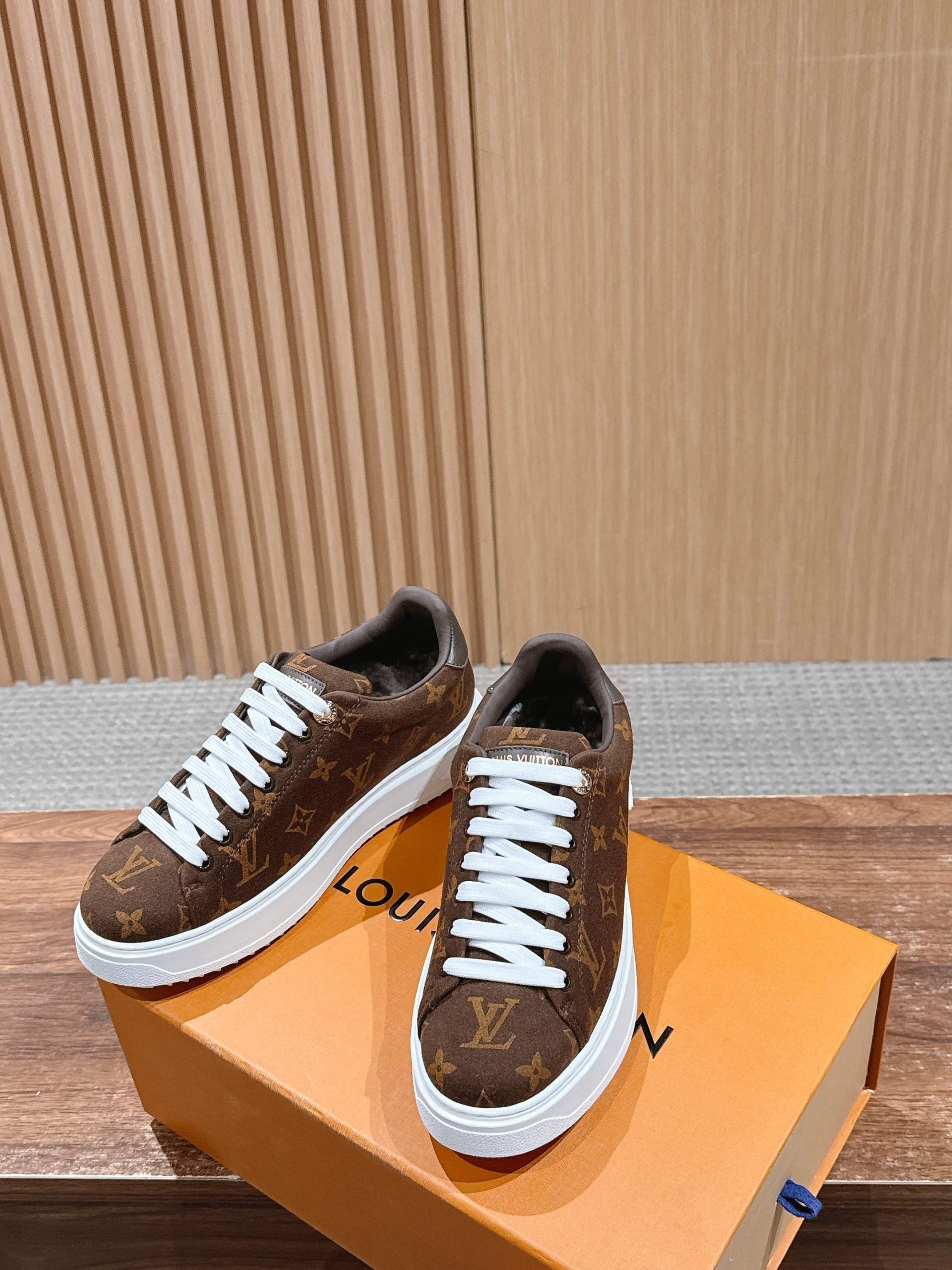 Louis Vuitton Frontrow Sneaker – Brown Monogram - 图片 4