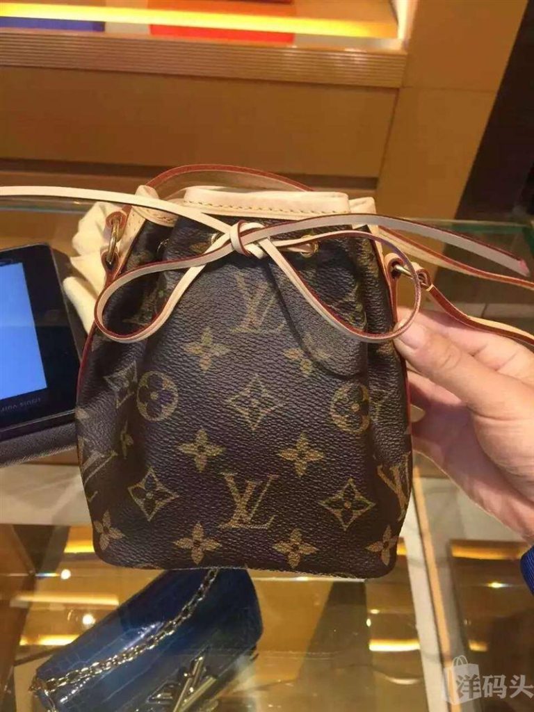 LV Nano Noé Mini Monogram Bucket Bag