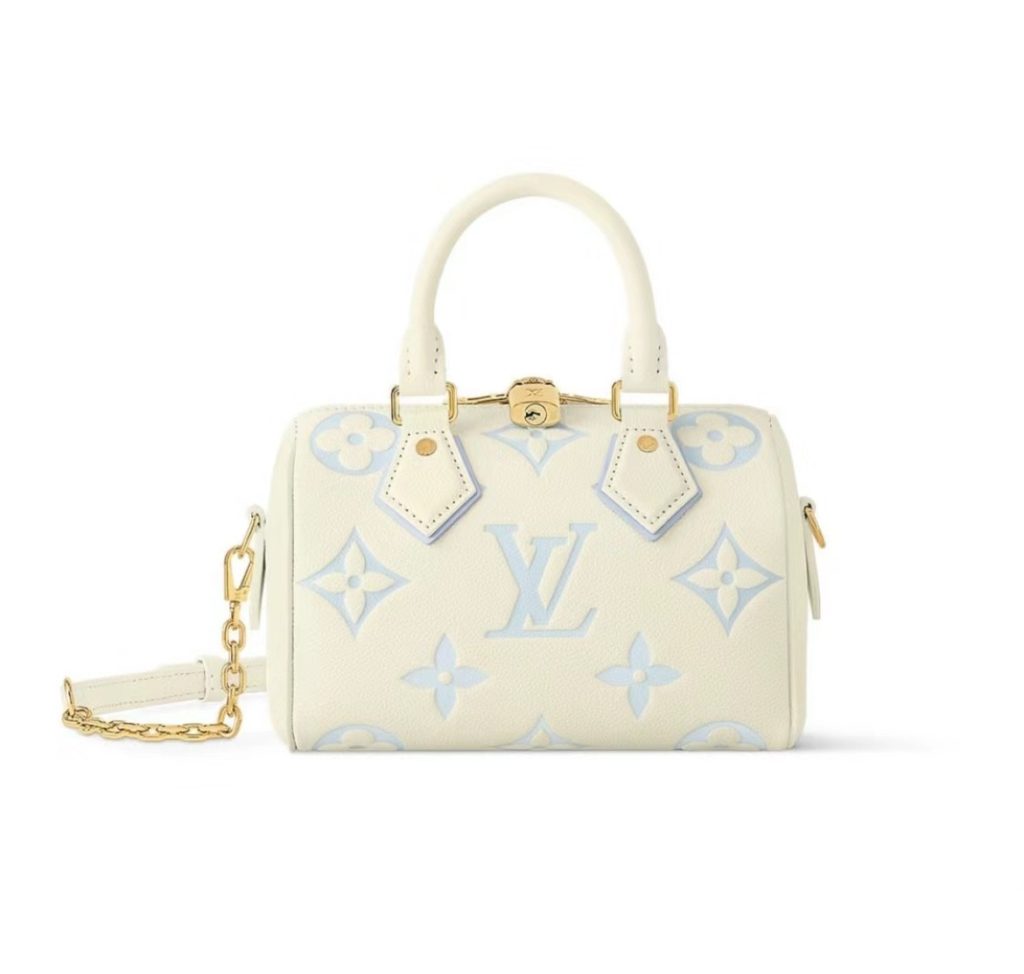 LV M46886 Speedy Bag | Blueberry Milk