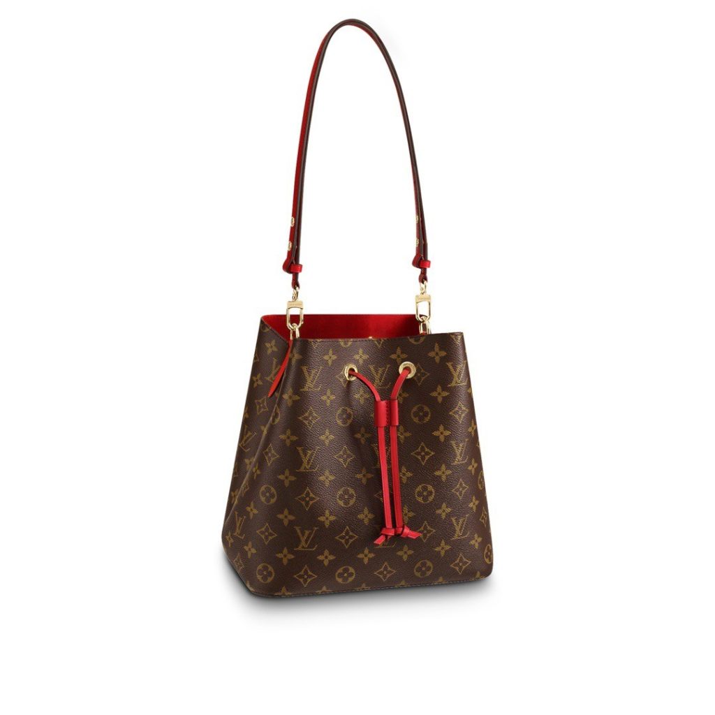 LV M44021 Popular Women's Monogram Bucket Bag