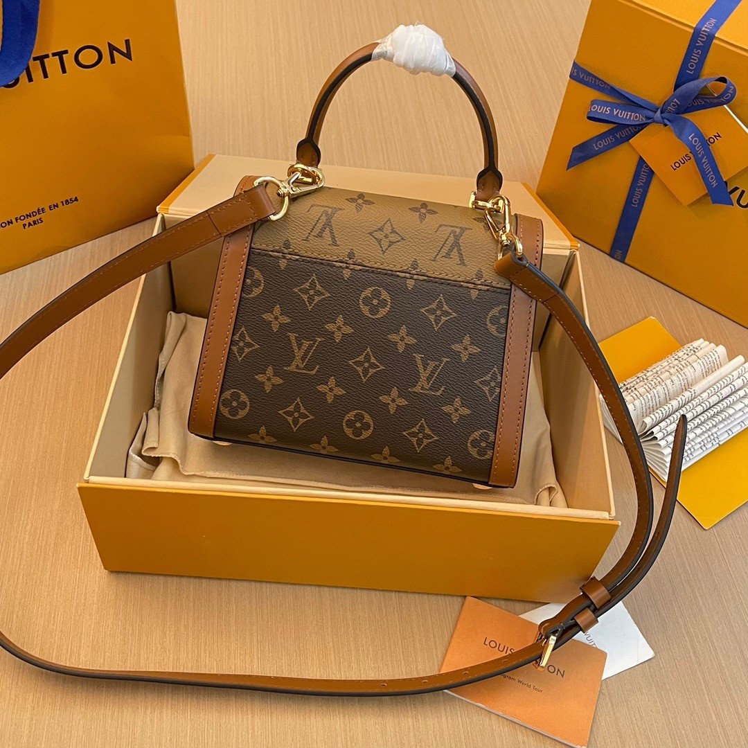 LV M46751 Dauphine Capitale Bag | Monogram and Reverse Canvas - 图片 2