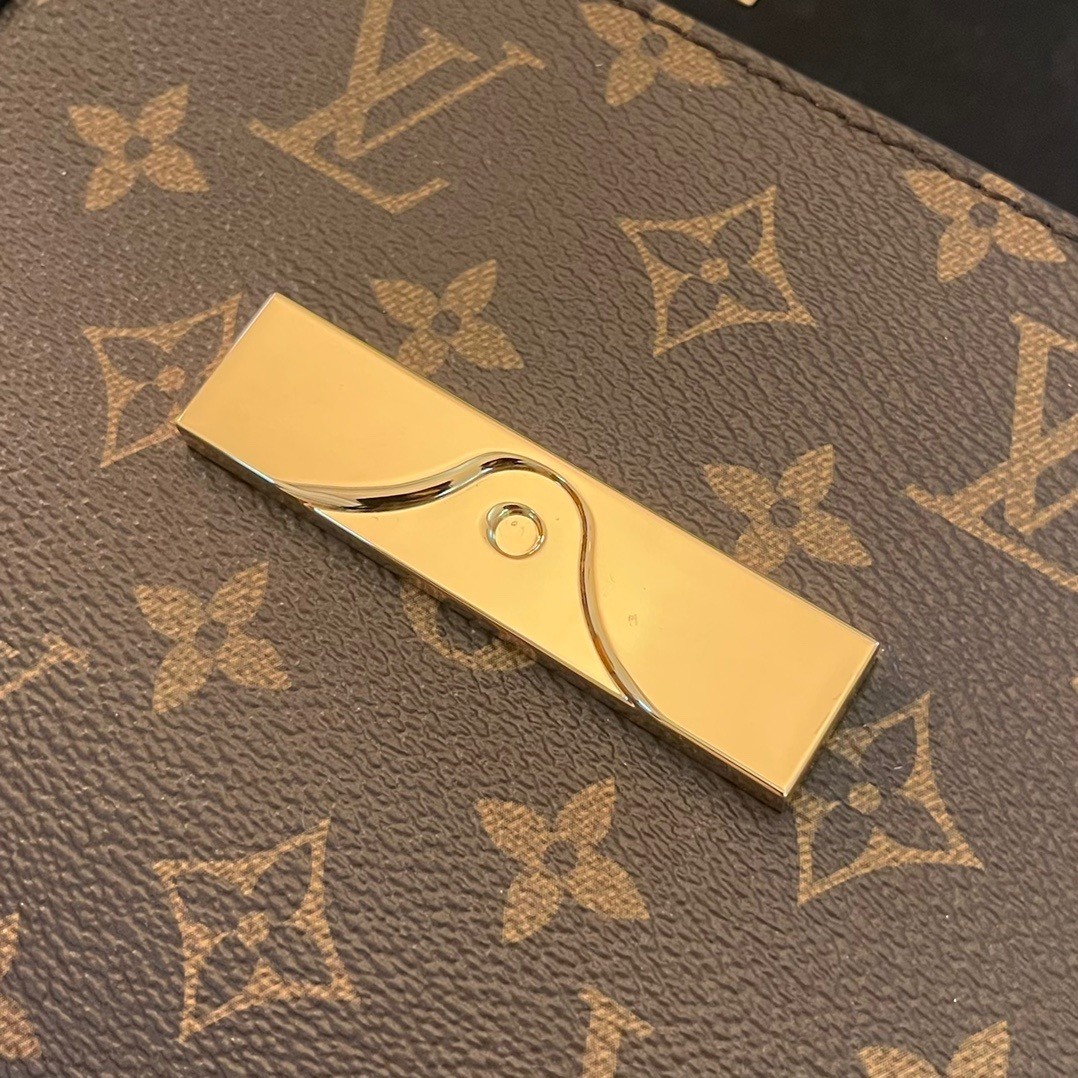 LV M46751 Dauphine Capitale Bag | Monogram and Reverse Canvas - 图片 7
