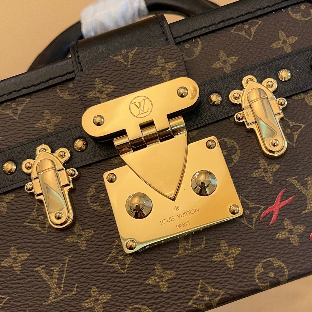 LV M46755 Petite Capitale Hard-Case Bag | Monogram - 图片 4