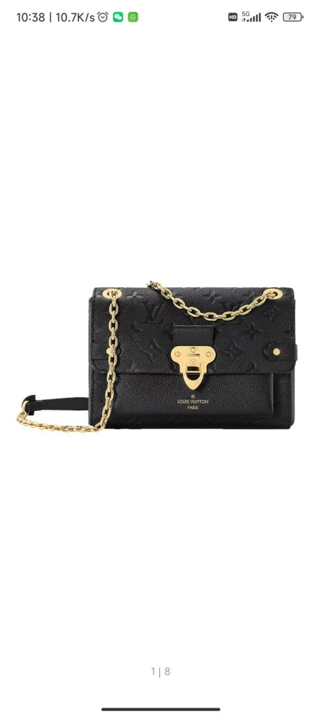 LV M44151 Vavin PM Bag | Black Monogram Empreinte