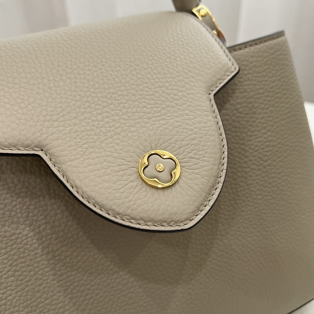 LV M94634 Taurillon Leather Top-Handle and Crossbody Bag - 图片 4