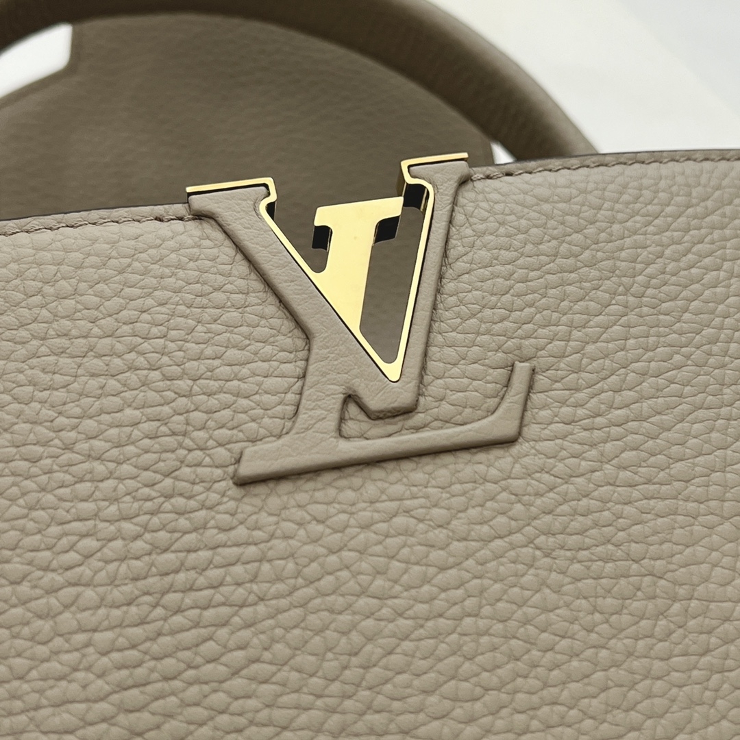 LV M94634 Taurillon Leather Top-Handle and Crossbody Bag - 图片 9