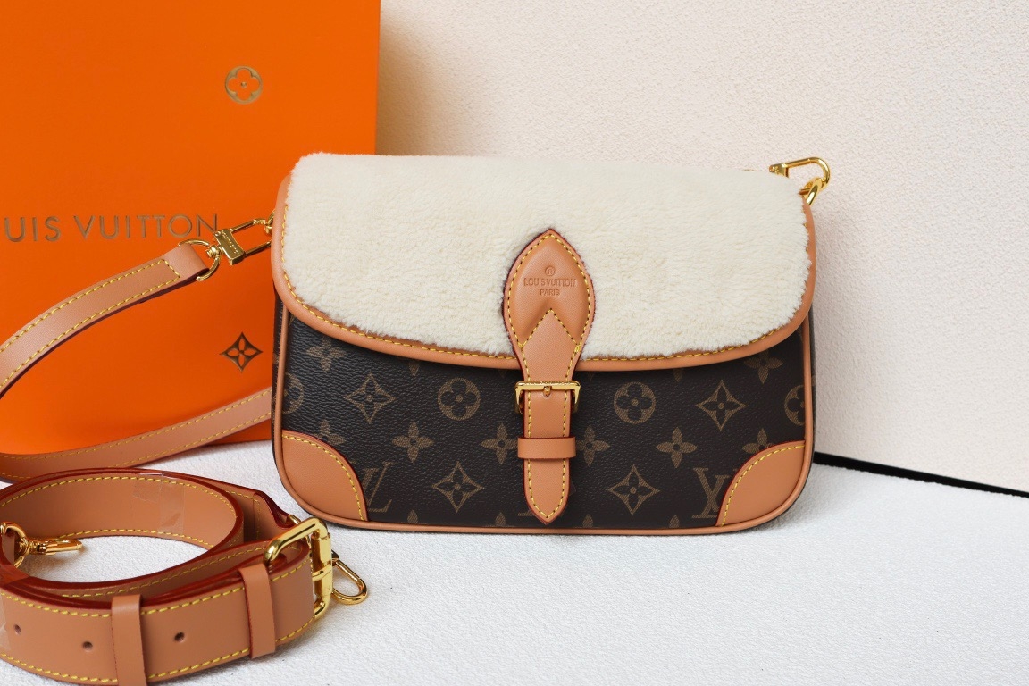 LV M46317 Diane Bag | Women's, Wool-Effect - 图片 2