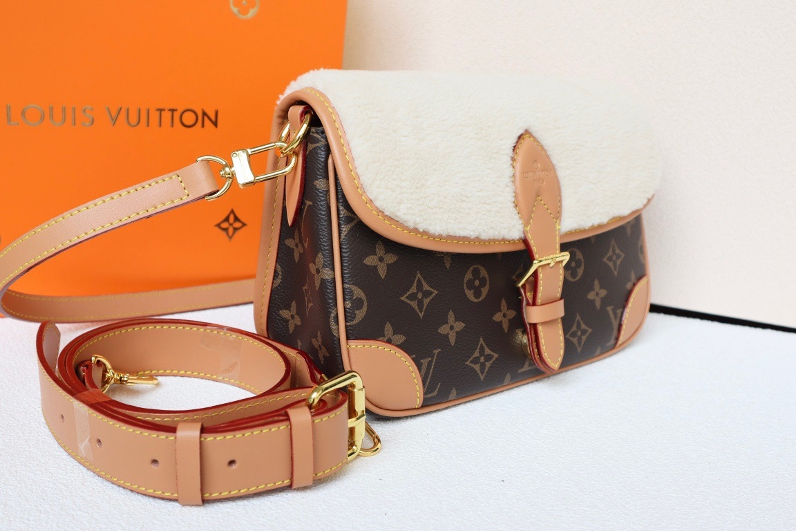 LV M46317 Diane Bag | Women's, Wool-Effect - 图片 3