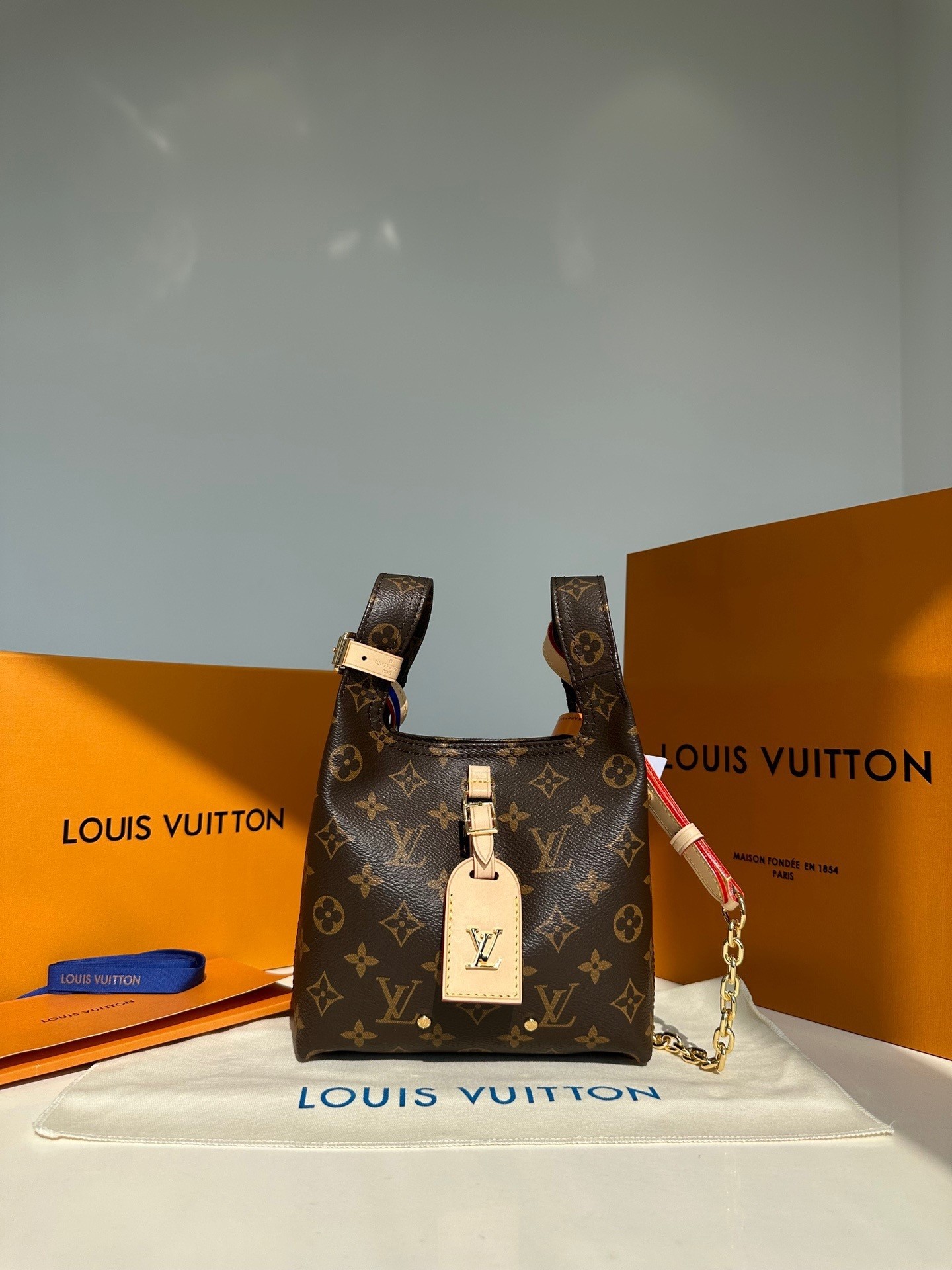 LV M46816 Atlantis Mini Basket Bag | Monogram - 图片 2