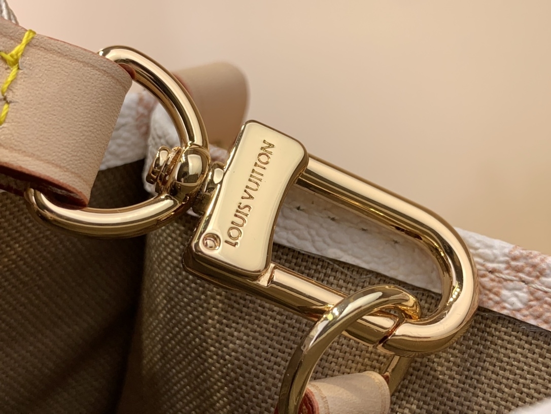 LV M46912 OnTheGo Mini Tote Bag | White Monogram Floral - 图片 6