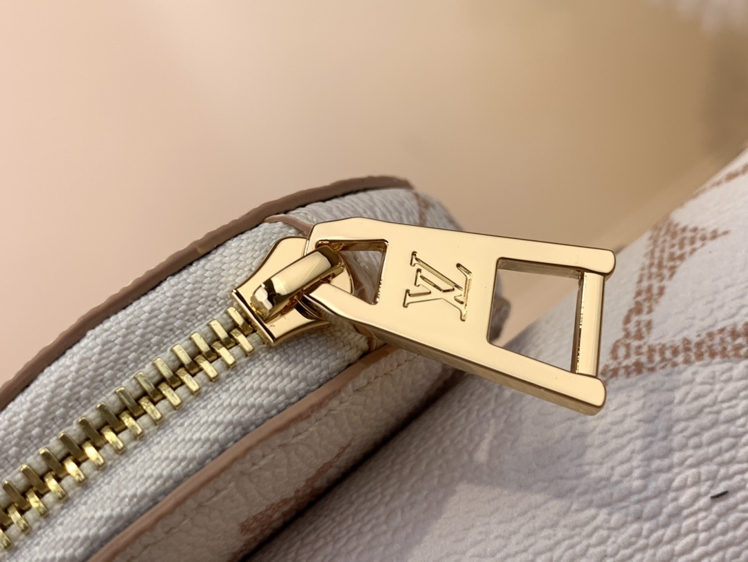 LV M46912 OnTheGo Mini Tote Bag | White Monogram Floral - 图片 7