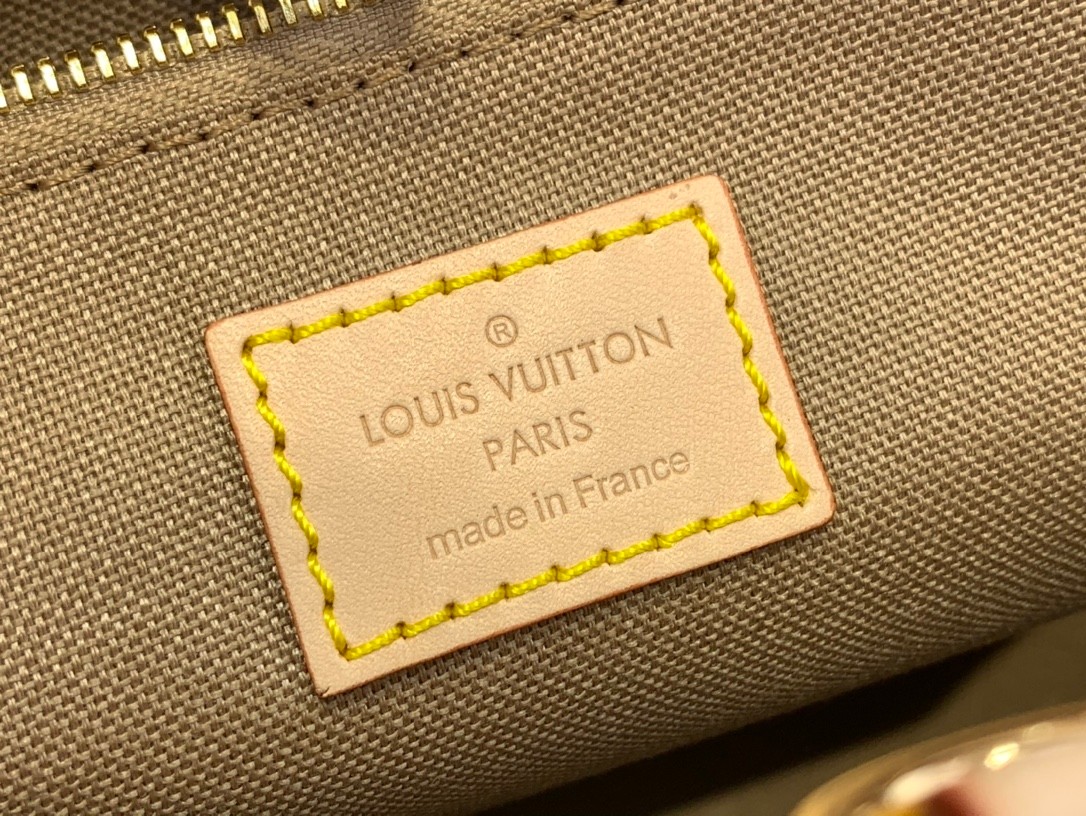 LV M46912 OnTheGo Mini Tote Bag | White Monogram Floral - 图片 9