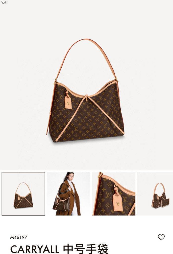 LV M46197 CarryAll Medium Bag