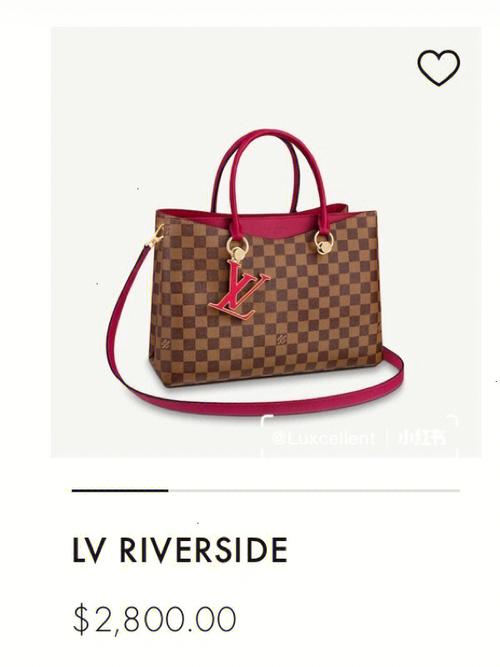 LV M40052 Riverside Top-Handle Bag | Burgundy