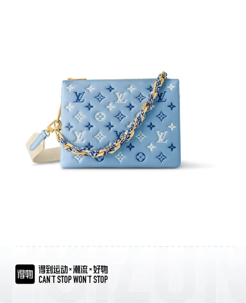 LV M22953 Coussin Small Bag | Blue Monogram Print