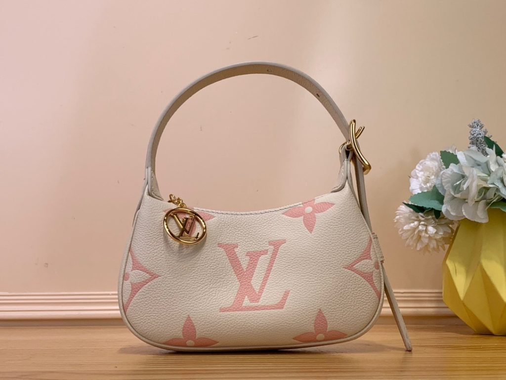 LV M24108 Mini Moon Bag | Light Beige