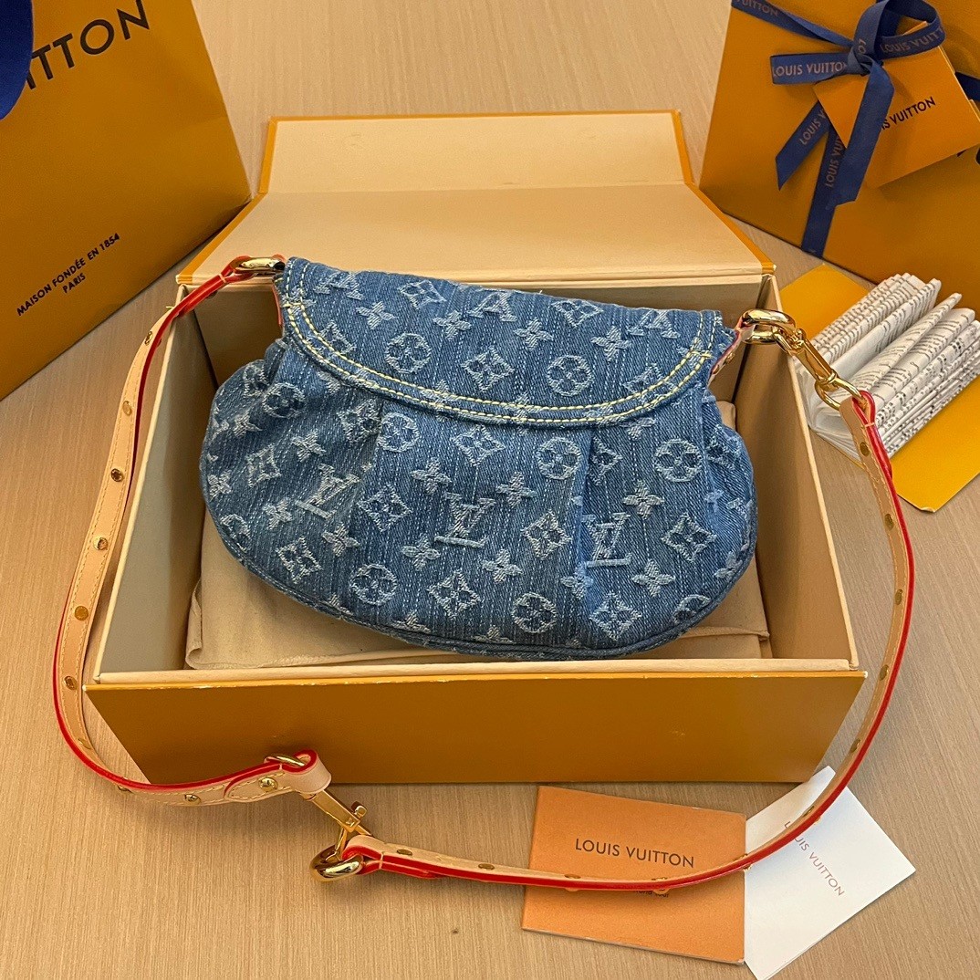 LV M46829 Sunset Bag | Monogram Denim, Blue - 图片 3