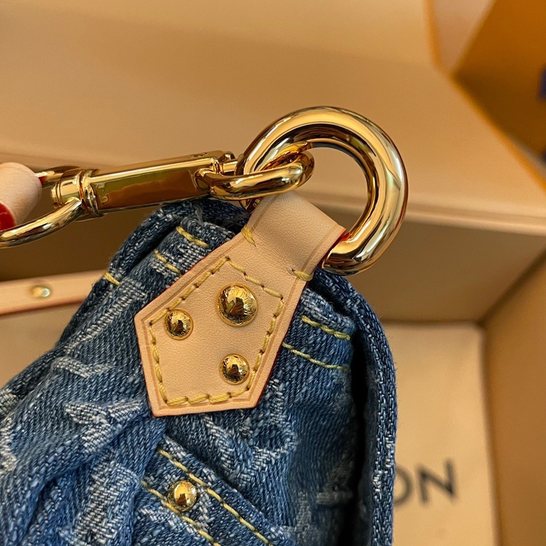 LV M46829 Sunset Bag | Monogram Denim, Blue - 图片 5