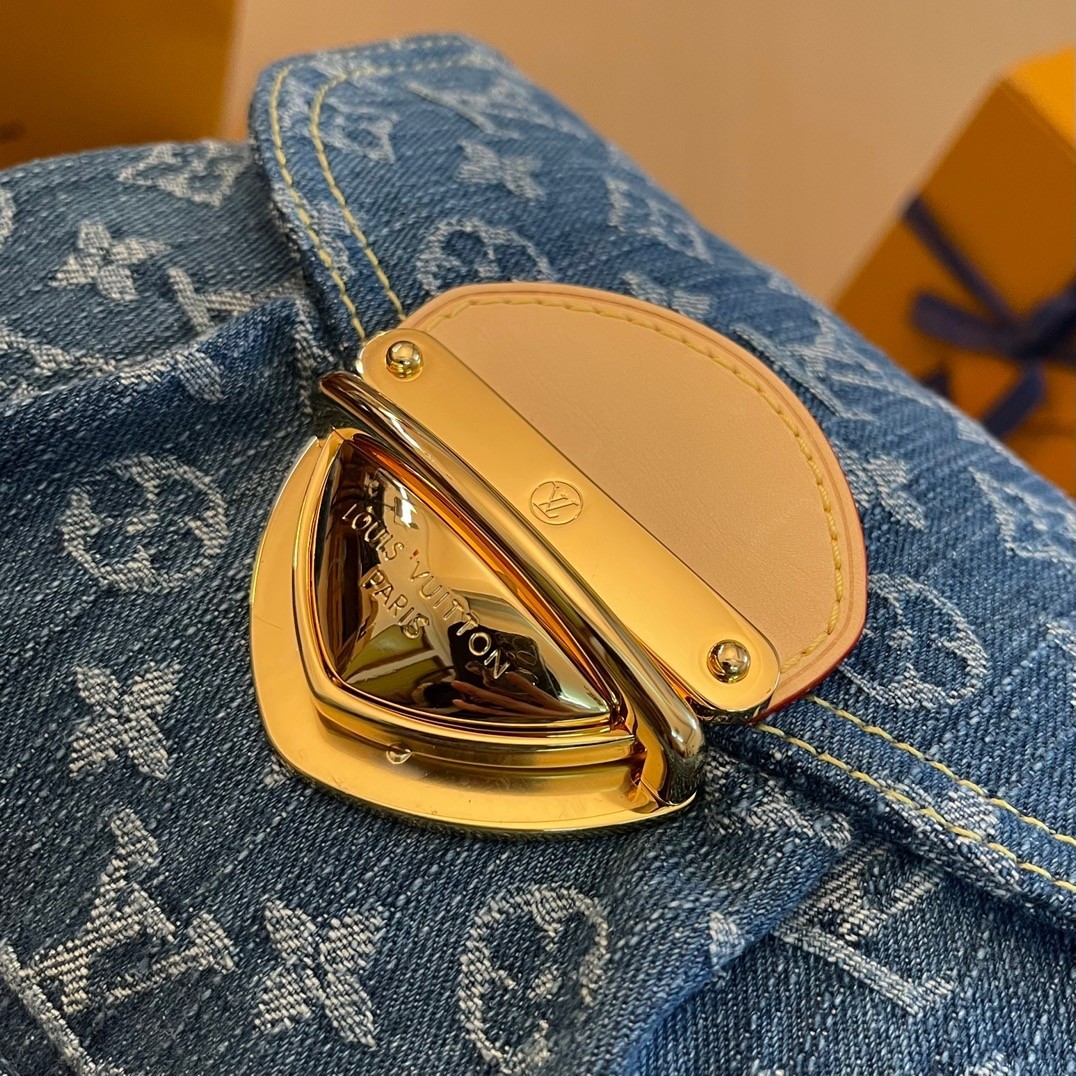 LV M46829 Sunset Bag | Monogram Denim, Blue - 图片 6