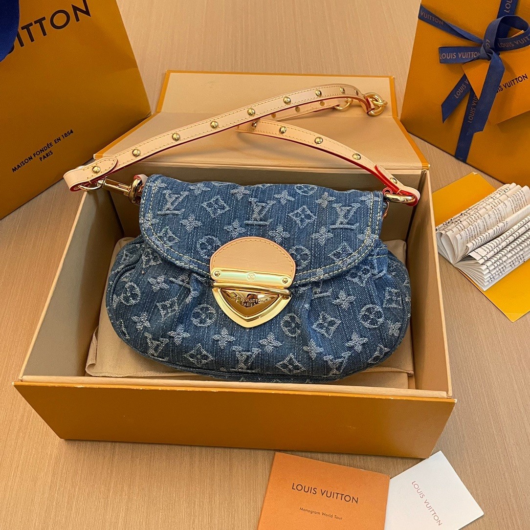 LV M46829 Sunset Bag | Monogram Denim, Blue - 图片 2