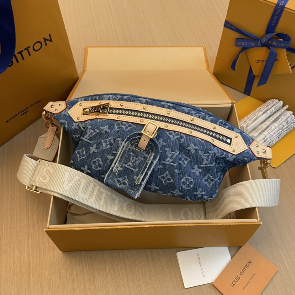 LV M46837 Venice Bumbag | Monogram Denim