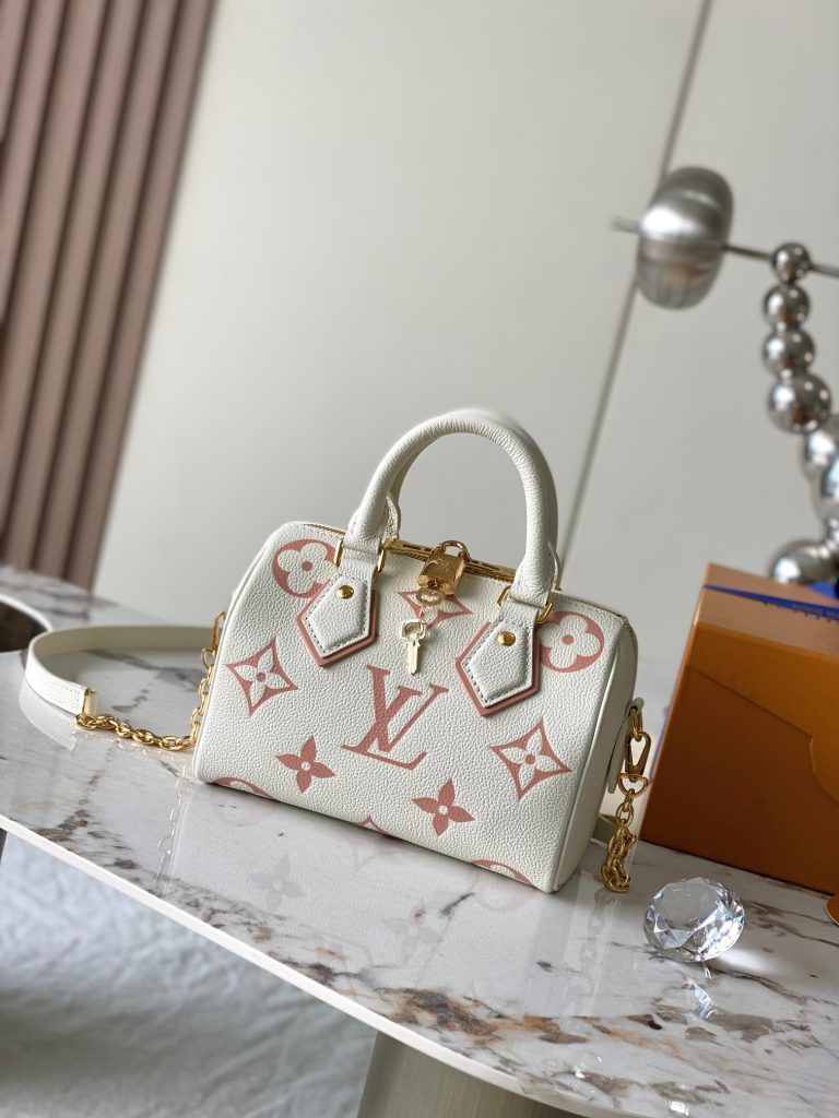 LV M46875 Speedy Bandoulière 20 Bag | Monogram Empreinte