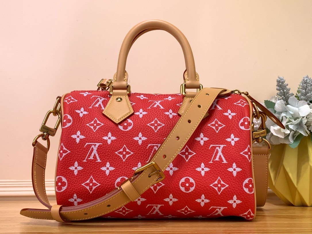 LV M24425 Speedy P9 Bandoulière 25 Bag | Monogram Leather - 图片 4