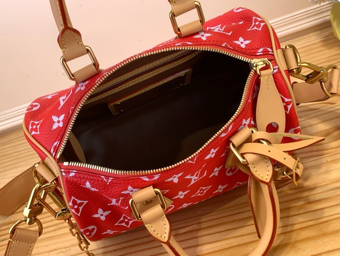 LV M24425 Speedy P9 Bandoulière 25 Bag | Monogram Leather - 图片 8