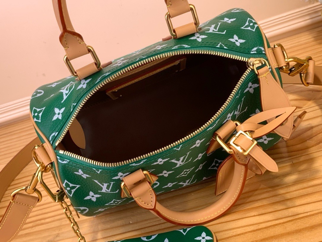 LV M24423 Speedy P9 Bandoulière 25 Bag | Monogram Leather - 图片 8