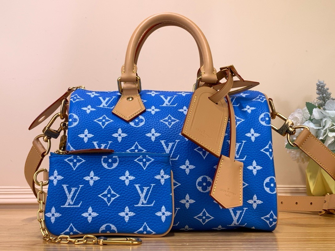 LV M24424 Speedy P9 Bandoulière 25 Bag | Monogram Leather - 图片 2