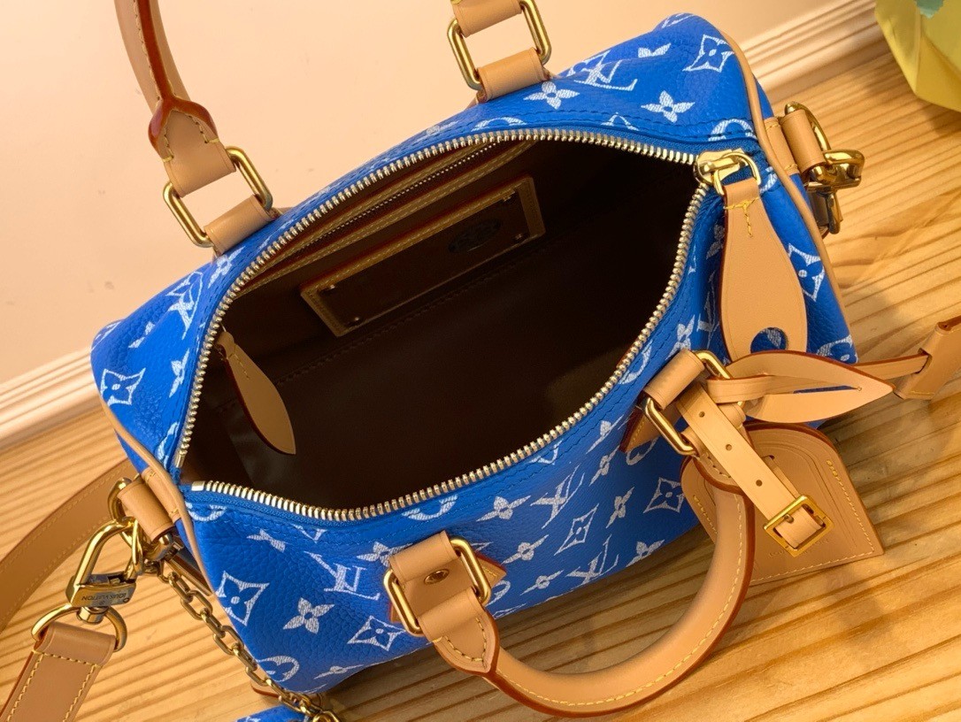LV M24424 Speedy P9 Bandoulière 25 Bag | Monogram Leather - 图片 8