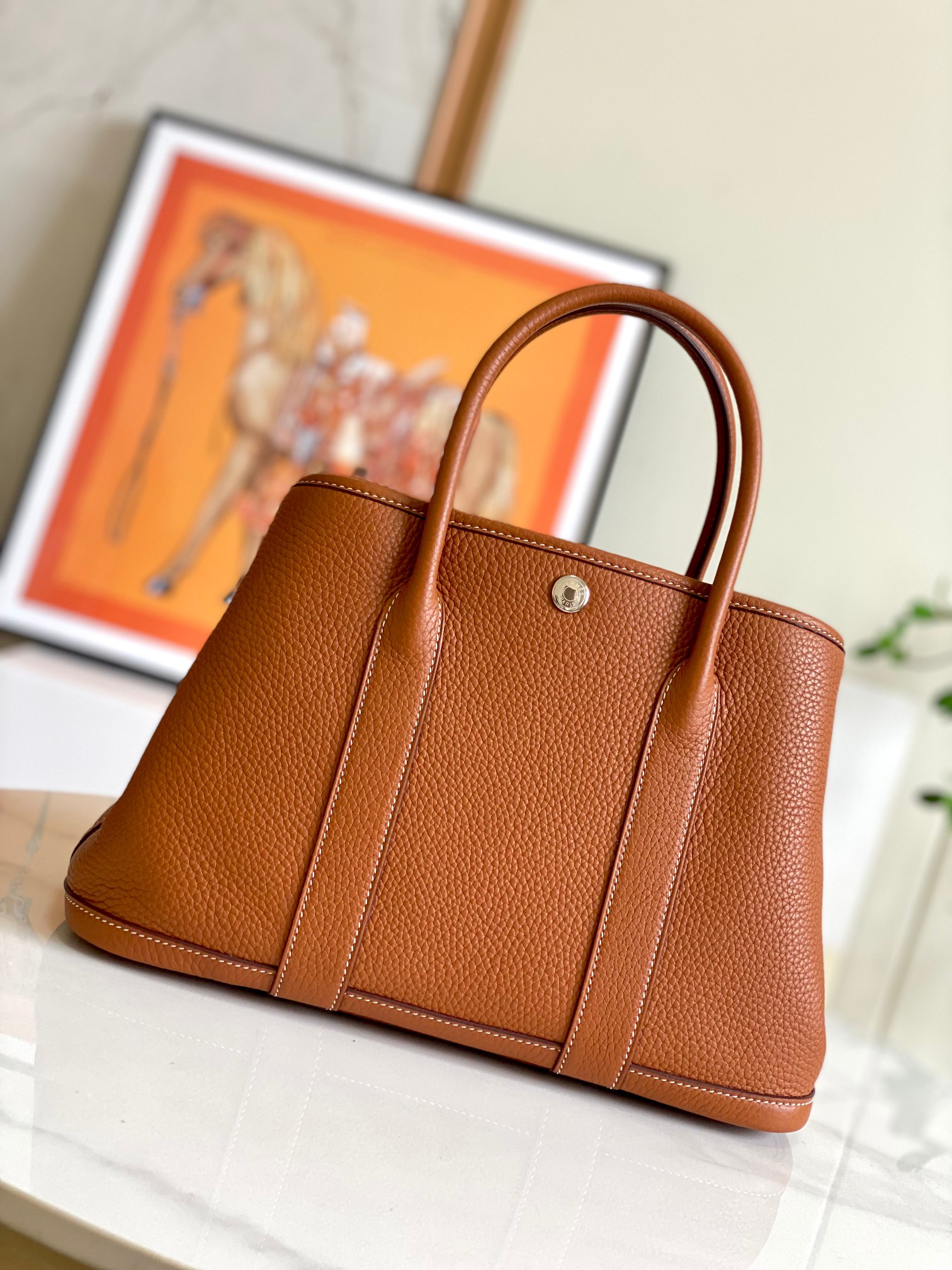 Garden Party – Gold Brown / 31 and 36 cm