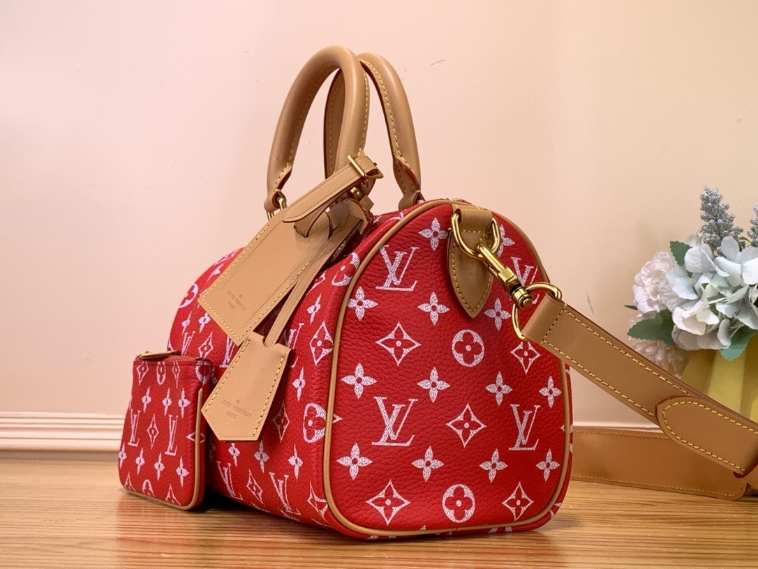 LV M24425 Speedy P9 Bandoulière 25 Bag | Monogram Leather - 图片 11