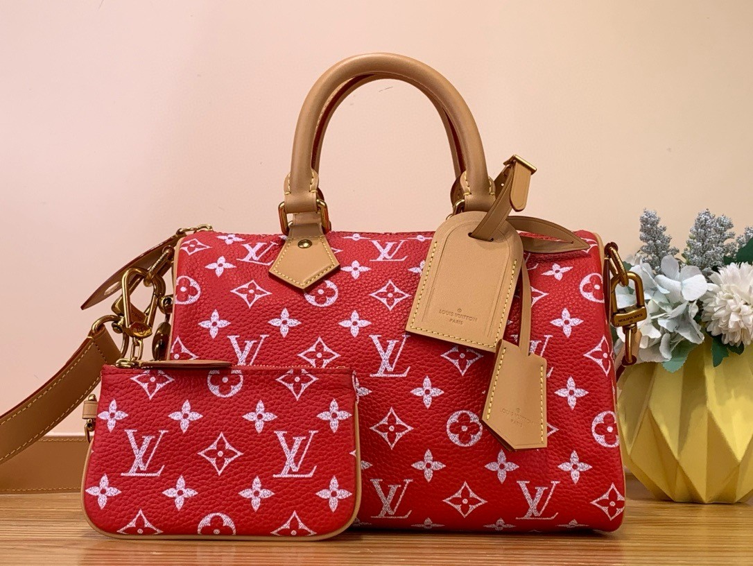 LV M24425 Speedy P9 Bandoulière 25 Bag | Monogram Leather - 图片 10