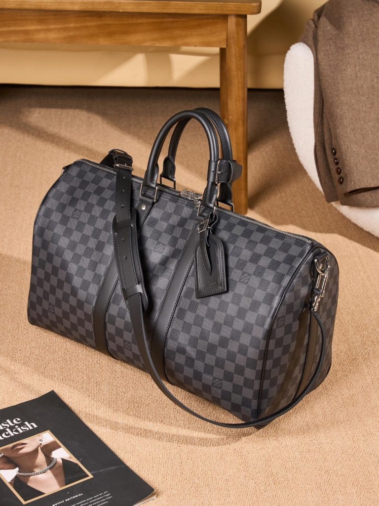 LV P00761 Speedy 45 Travel Bag