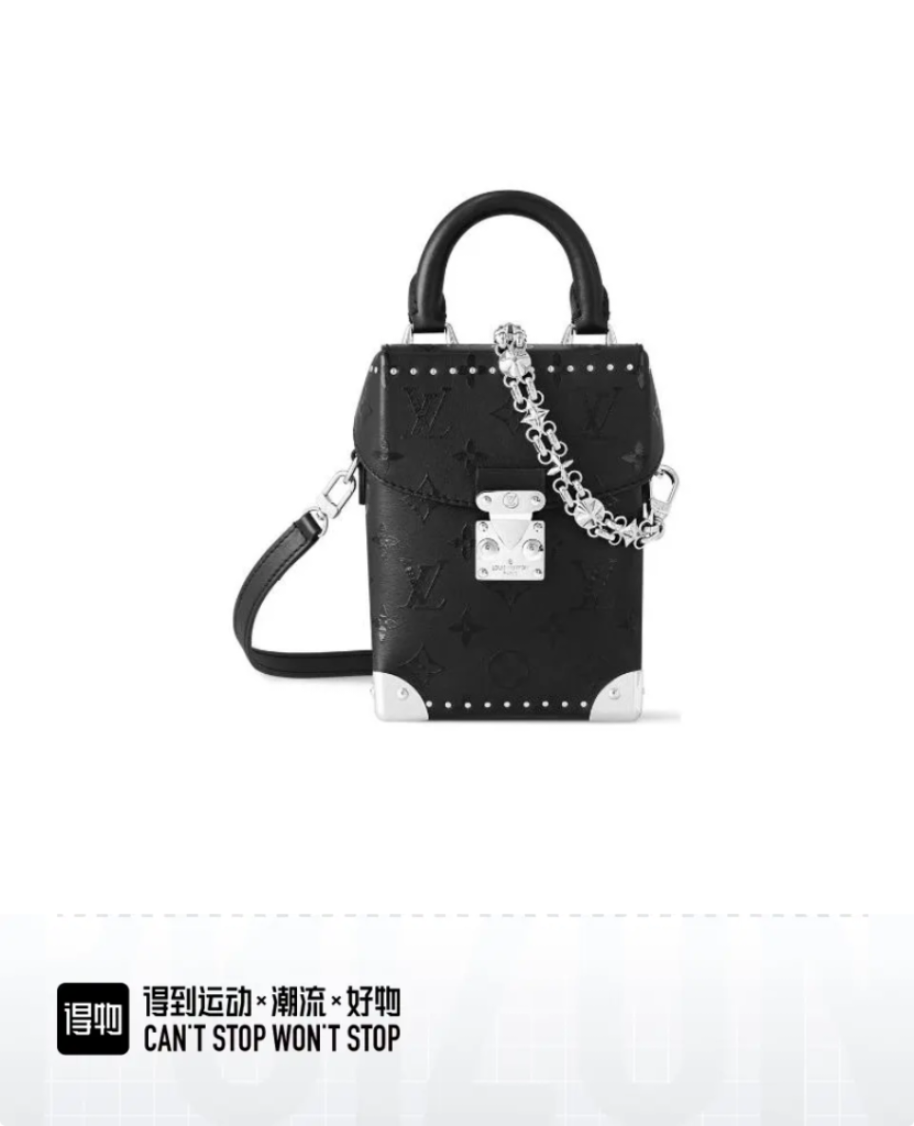LV M11269 Camera Box Bag | Black and Silver
