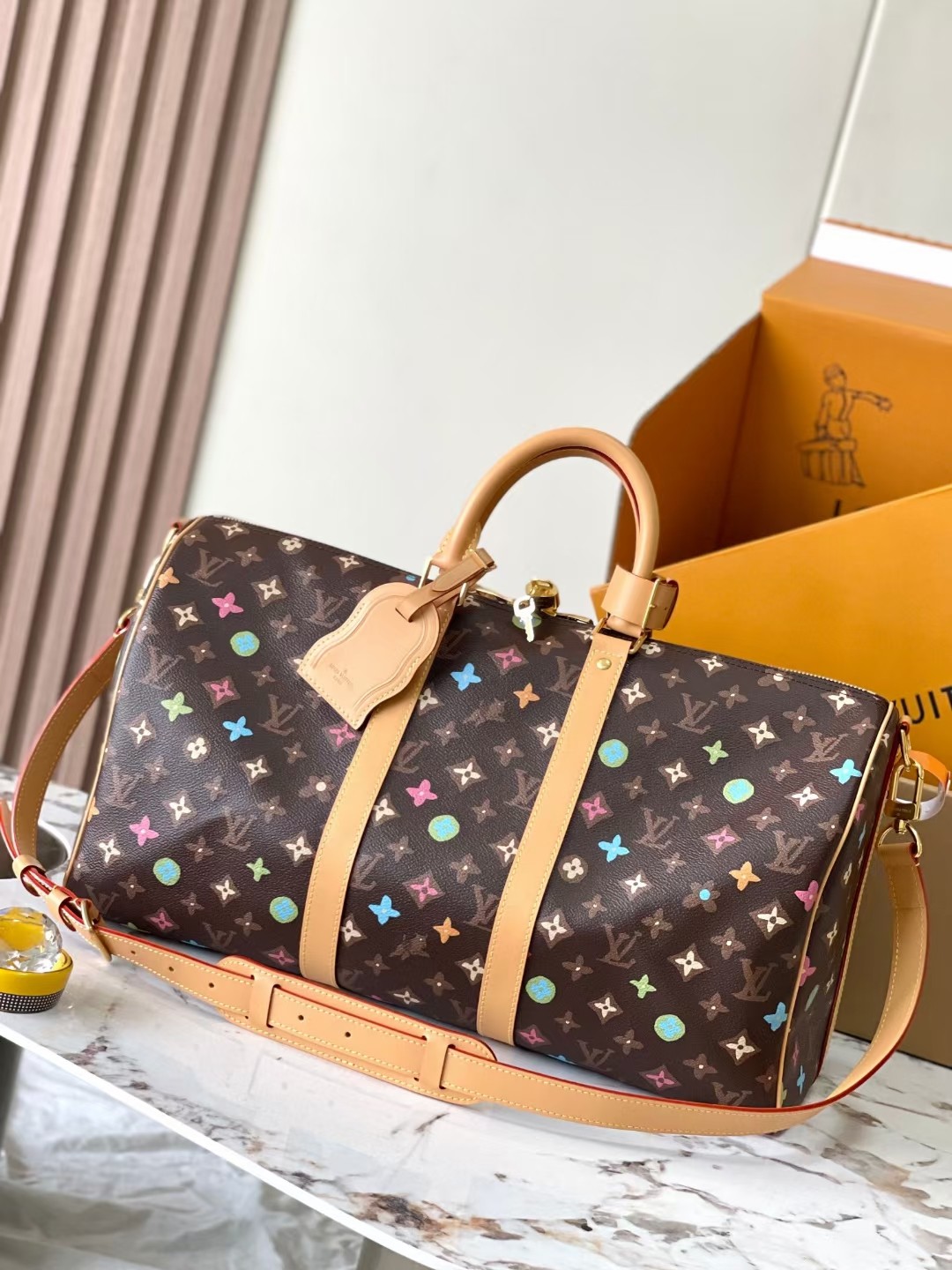 LV M24901 Keepall 50 | LV x YK - 图片 2