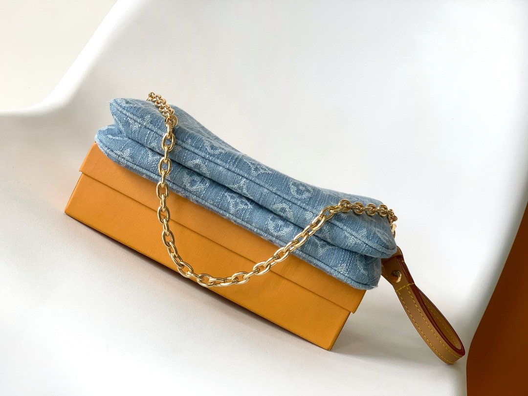 LV M83532 Liv Pochette | Monogram Denim - 图片 4