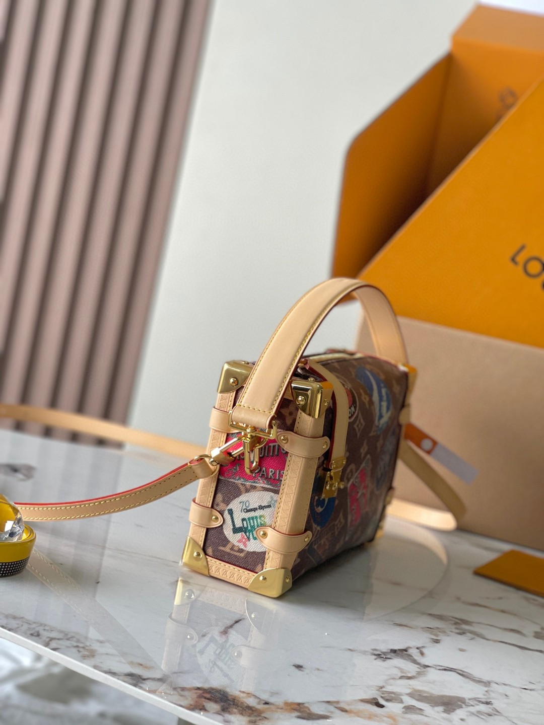 LV M47085 Side Trunk | Medium - 图片 3