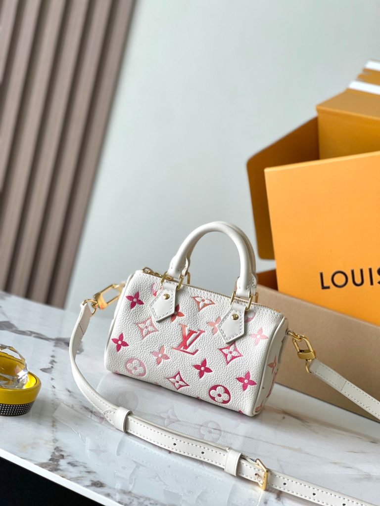 LV M83452 Nano Speedy Bag | Strawberry Red