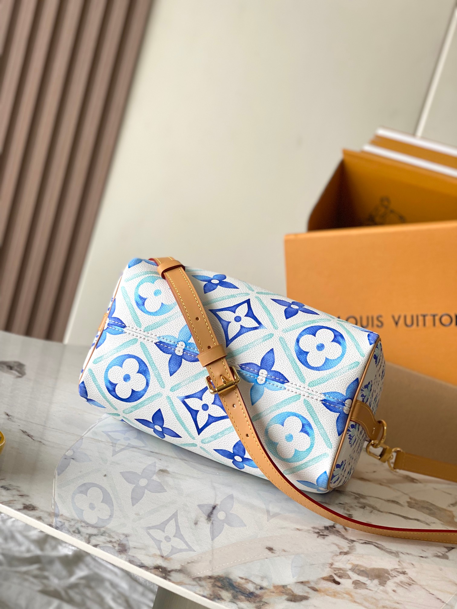 LV M11264 Speedy Bandoulière 25 Bag | Blue - 图片 4