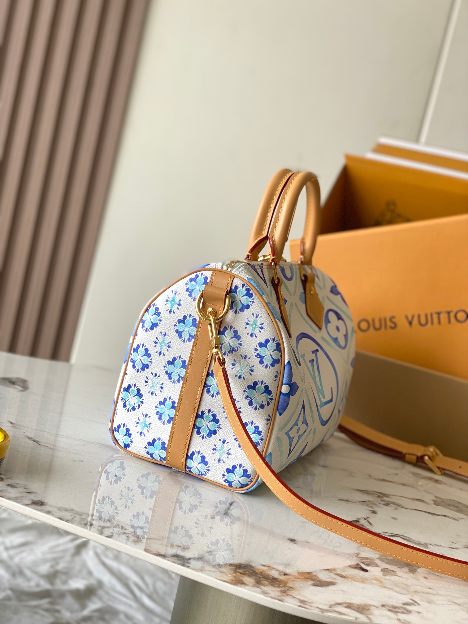 LV M11264 Speedy Bandoulière 25 Bag | Blue - 图片 2