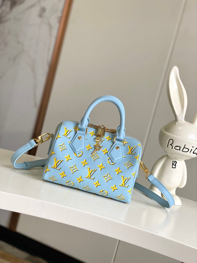 LV M25454 Speedy Bandoulière 20 Bag | Blue Print
