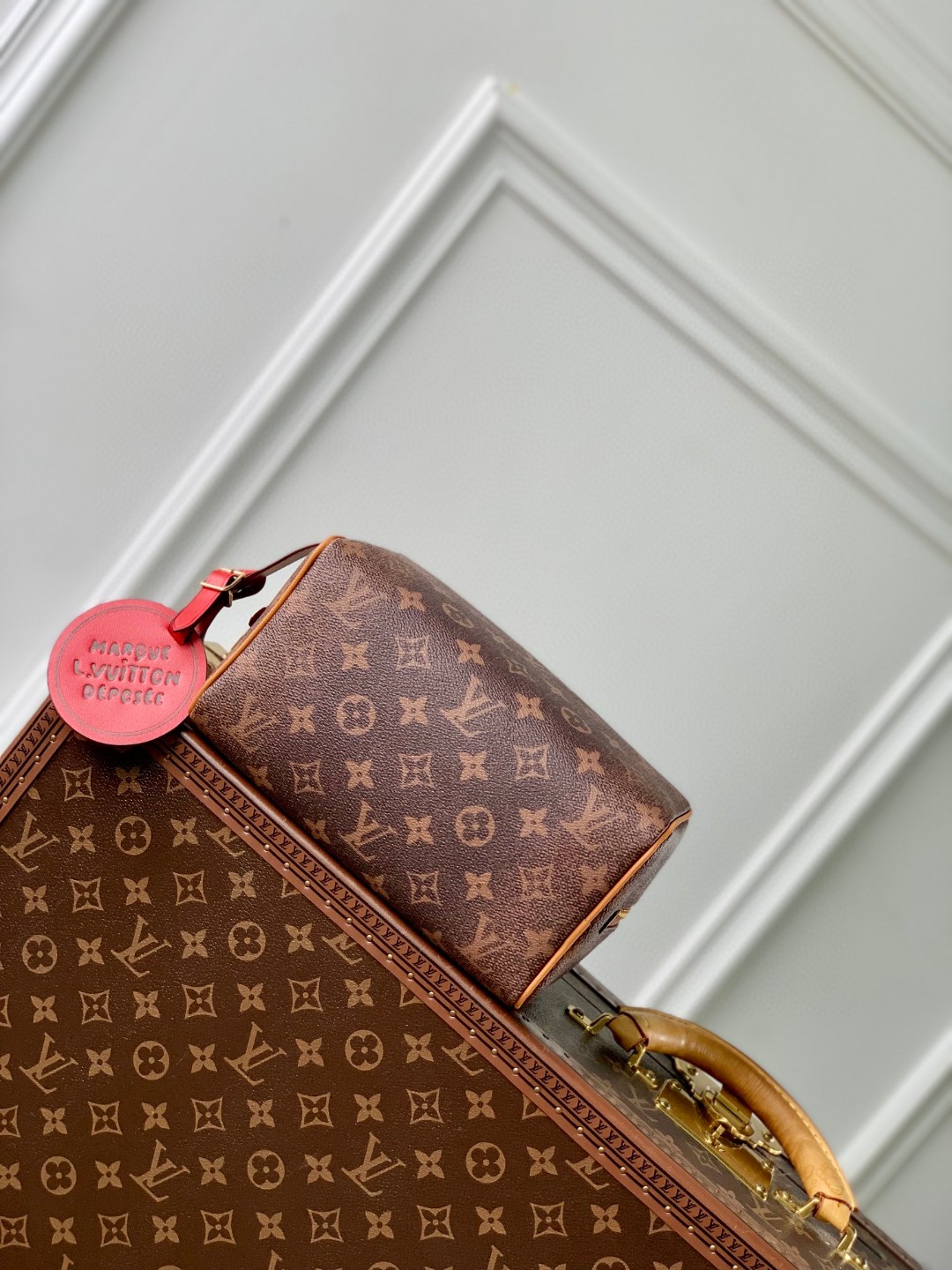 M11765 Locker Dopp Kit Toiletry Bag | Monogram Dust Canvas | 23 × 13 × 12 cm - 图片 4