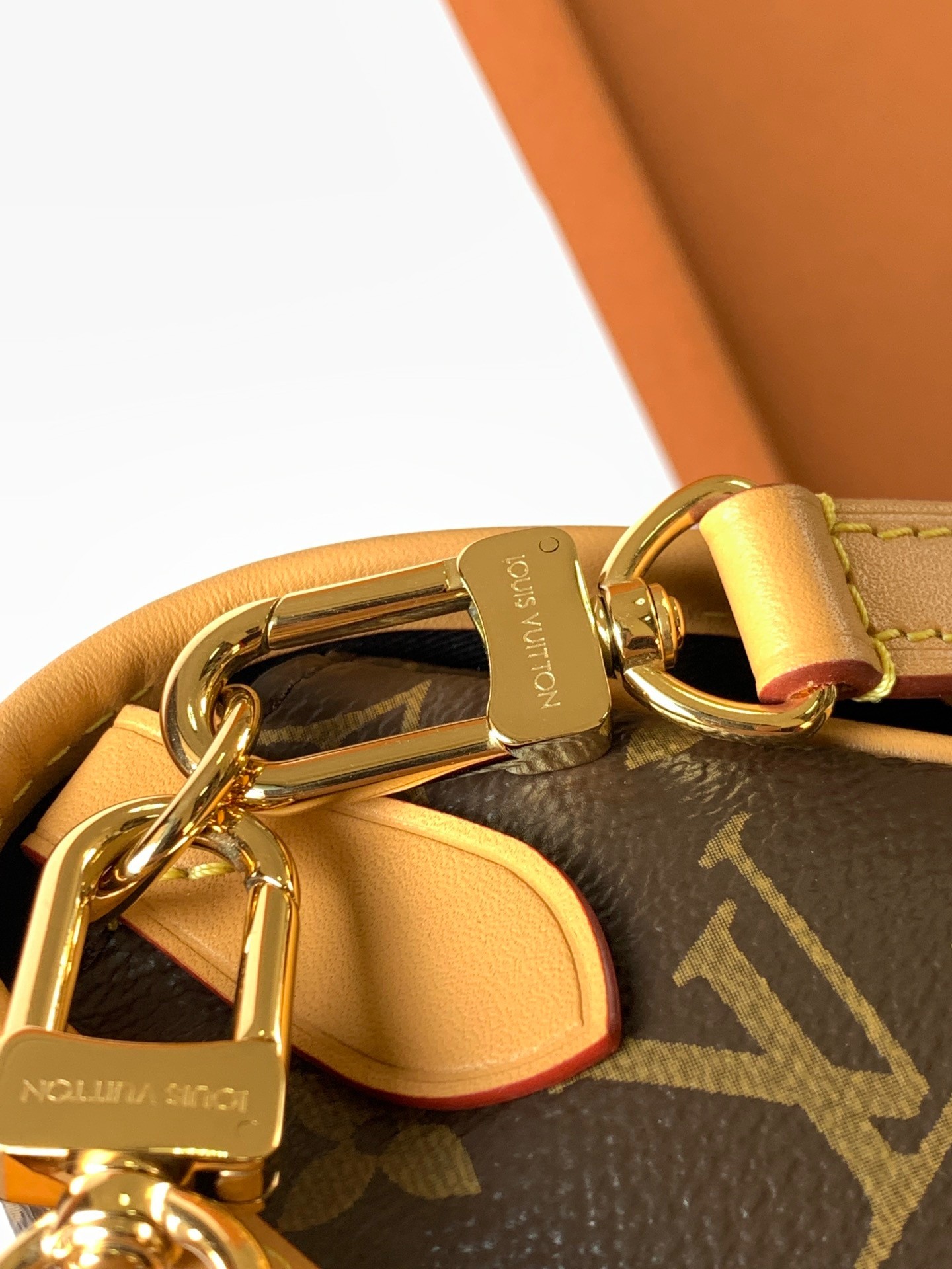 LV M45985 Diane Baguette Bag | Diamond-Quilted Leather - 图片 5