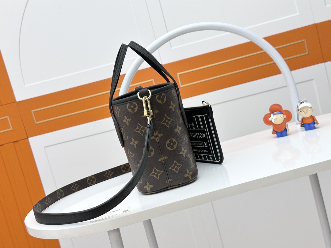 LV M12099 Neverfull Bandoulière Inside Out BB | Black Monogram - 图片 6
